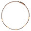 Tory Burch Гривна Tory Burch Miller Double-Wrap Bracelet 82720 Tory Gold/Vachetta 244