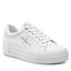 Calvin Klein Jeans Сникърси Calvin Klein Jeans Vulc Flatform Bold Lth YW0YW00821 Triple White 0K8