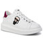 KARL LAGERFELD Сникърси KARL LAGERFELD KL62530 White Lthr W/Pink