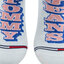 Tommy Jeans Șosete Lungi de Damă Tommy Jeans 701222683 White 001