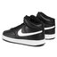 Nike Topánky Nike Court Vision Mid CD5436 001 Black/White