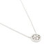 Tory Burch Nyaklánc Tory Burch Crystal Logo Delicate Necklace 53420 Tory Silver 042