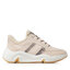 ECCO Sneakersy ECCO Chunky Sneaker W 20322360221 Limestone/Limestone/Limestoneblack