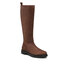 Timberland Cizme lungi riding Timberland Hannover Hill Tall Boot TB0A2N339311 Dark Brown Nubuck