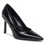 Calvin Klein Pantofi cu toc subțire Calvin Klein Geo Stiletto Pump HW0HW01638 Ck Black BAX
