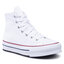 Converse Sneakers Converse Ctas Eva Lift Hi 272856C White/Garnet/Navy