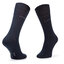 Tom Tailor Súprava 2 párov vysokých ponožiek unisex Tom Tailor 9545 Str. Dark Navy 545