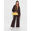 Pinko Τσάντα Pinko Maxy Chain Clutch Block Colour 20221 PLTT 1P22KW.Y7TW Banana C38Q