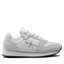 Calvin Klein Jeans Сникърси Calvin Klein Jeans Runner Sock Laceup Ny-Lth Wn YW0YW00840 Bright White YAF