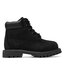 Timberland Turistická obuv Timberland 6 In Premium Wp Boot TB0128070011 Black Nubuck