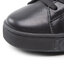 KARL LAGERFELD Sneakers KARL LAGERFELD KL61037 Black Lthr W/Silver