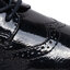 Jana Oxfords Jana 8-23760-29 Navy Patent 844