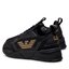 EA7 Emporio Armani Zapatillas EA7 Emporio Armani X8X070 XK165 M701 Triple Black/Gold