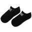 Vans Súprava 3 párov členkových dámskych ponožiek Vans Classic Kick VN000XNRBLK Black