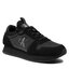 Calvin Klein Jeans Αθλητικά Calvin Klein Jeans Runner Sock Laceup Ny-Lth YM0YM00553 Triple Black 0GL