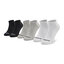 adidas Set 3 parov unisex nizkih nogavic adidas Low Cut 3PP GE6137 Medium Grey Heather/White/Black