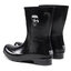 KARL LAGERFELD Gumijasti škornji KARL LAGERFELD KL47073 Black Rubber