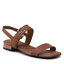 Tommy Hilfiger Sandale Tommy Hilfiger Hardware Flat Sandal FW0FW07094 Summer Cognac GU9