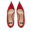 Elisabetta Franchi Обувки на ток Elisabetta Franchi SA-06L-26E2-V500 Red Velvet AU2