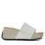 Calvin Klein Jeans Чехли Calvin Klein Jeans Wedge Block Sandal Su Con YW0YW01015 Ancient White YBH