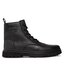 Calvin Klein Jeans Ghete Calvin Klein Jeans Eva Mid Laceup Boot Lth YM0YM00751 Triple Black 0GT