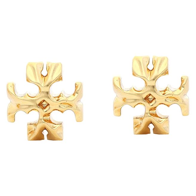Cercei Tory Burch Roxanne Double Stud 90282 Rolled Gold 700