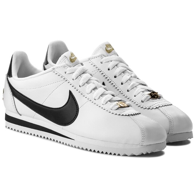 esqueleto Centro comercial Boda Zapatos Nike Wmns Classic Cortez Prem Xlv 903671 100 White/Black/Metallic  Gold • Www.zapatos.es