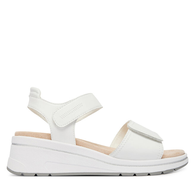 Sandały Caprice 9-28305-46 Biały - kobiece