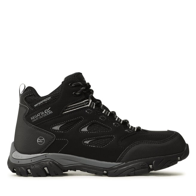 Regatta Trekkingschuhe Regatta Holcombe Iep RMF573 Black/Granite 9V8