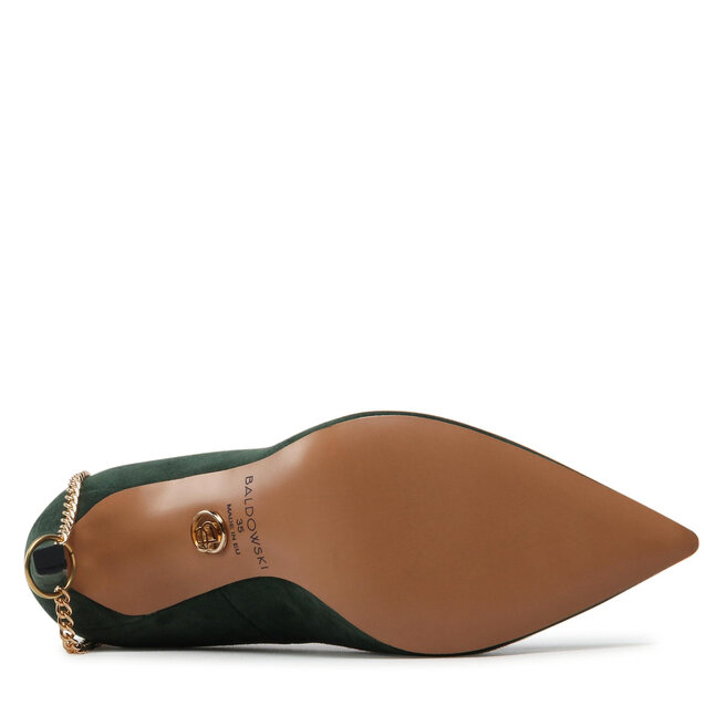 Baldowski Scarpe stiletto Baldowski D04100-1451-004 Zielony Zamsz 728