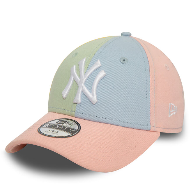 Czapka z daszkiem New Era Child Block 940 Nyy - Różowy