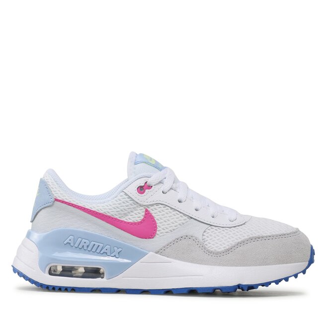 Nike Обувки Nike Air Max Systm (GS) DQ0284 105 White/Active Fuchsia