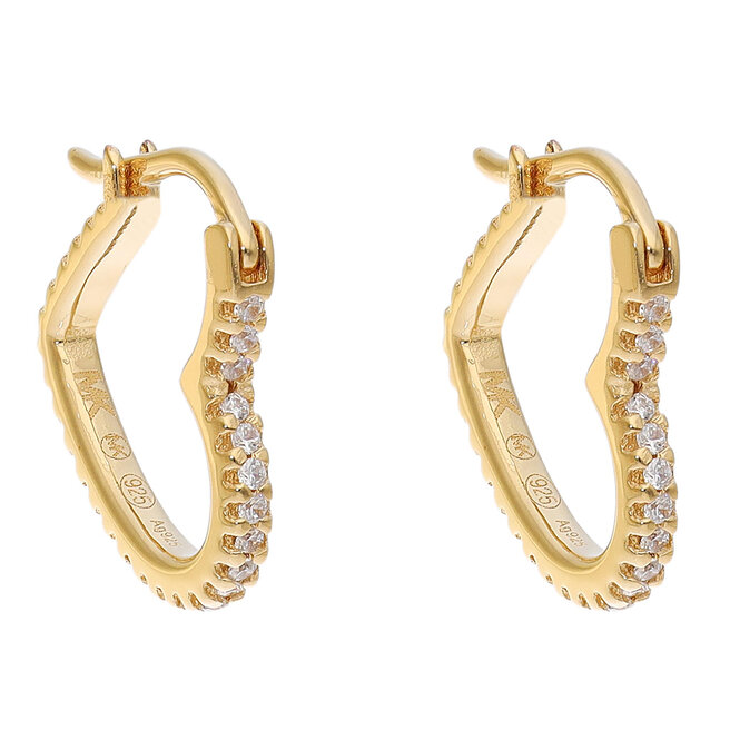 michael kors gold hoops