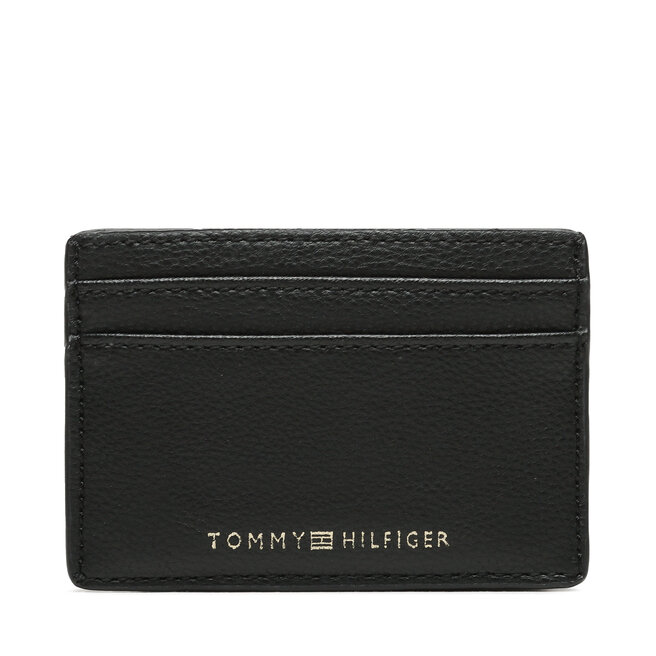 Etui na karty kredytowe Tommy Hilfiger Th Contemporary Cc Holder - Czarny