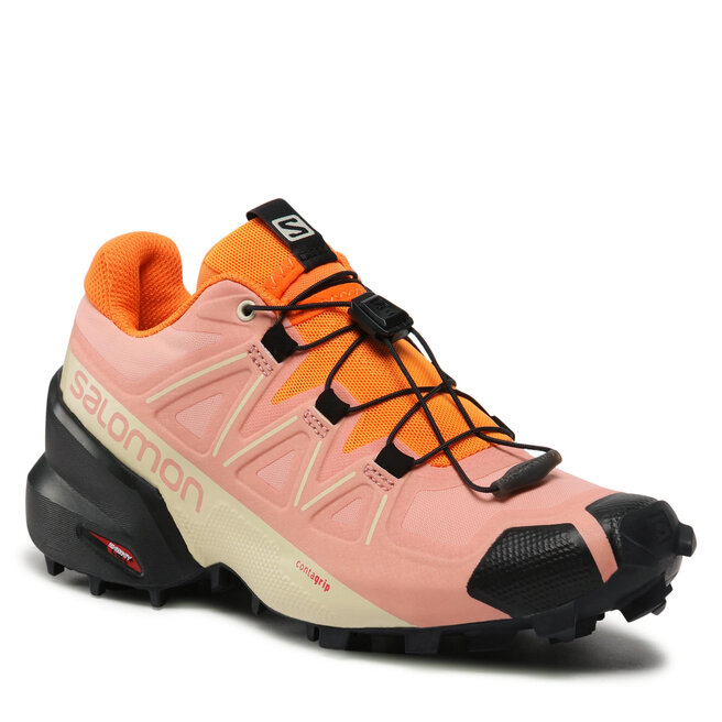 Pantofi Salomon Speedcross 5 416099 20 V0 Blooming Dahlia/Black/Vibrant Orange 416099 imagine noua