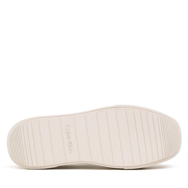 Calvin Klein Сникърси Calvin Klein Squared Flatform Cupsole Lace Up HW0HW01775 White/Black 0K8