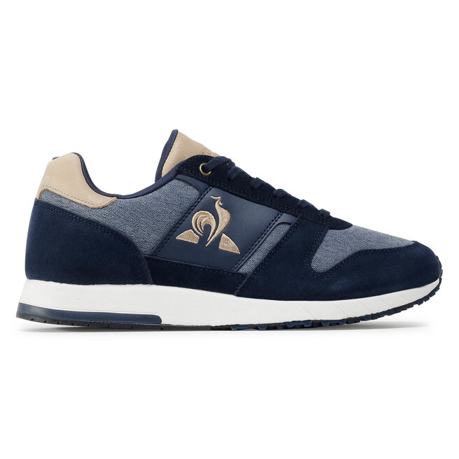Veste Vintage Le Coq Sportif Michel Jazy Années 70 - Survêtement Bleu Marine Taille L - Made In France