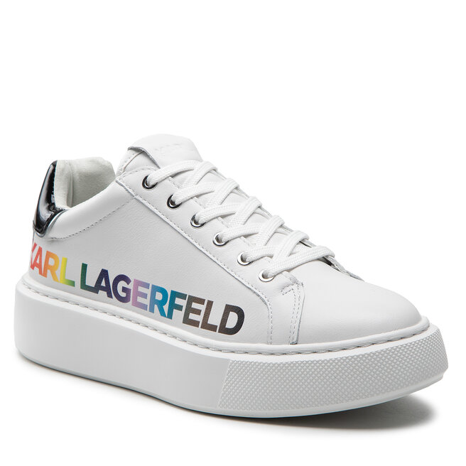 Sneakers KARL LAGERFELD KL62226 White Lthr w/Multi epantofi-Femei-Pantofi-Sneakerși imagine noua gjx.ro