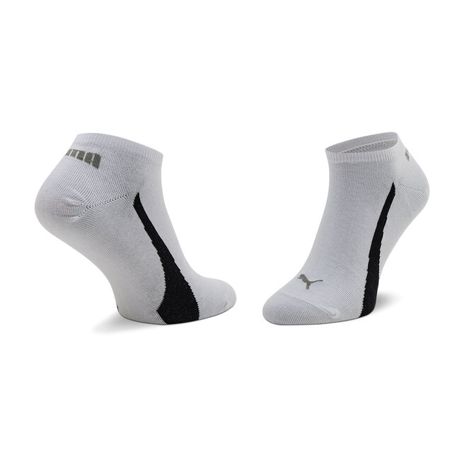 Puma Sada 3 párů nízkých ponožek unisex Puma 907951 02 White/Grey/Black