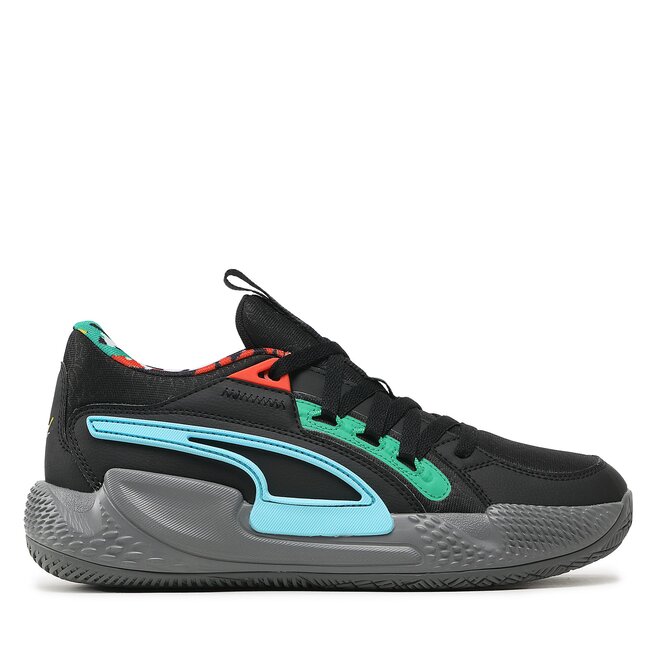 Puma Pantofi Puma Court Rider Chaos Block 378265 01 Puma Black/Cast Iron