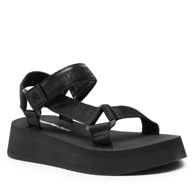 Sandale Calvin Klein Jeans Prefresato Sandal 1 YW0YW00557 Black BDS