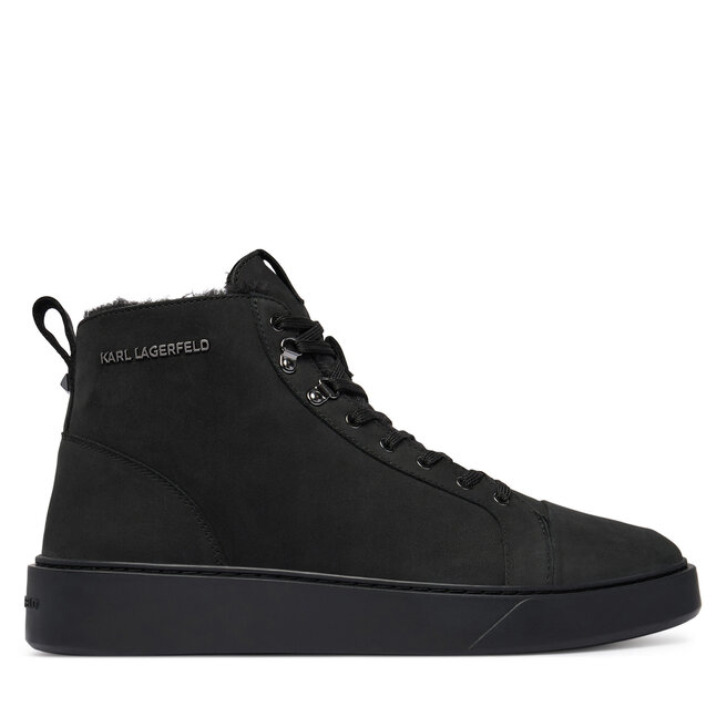 Sneakersy KARL LAGERFELD Flint II KL53353L Czarny