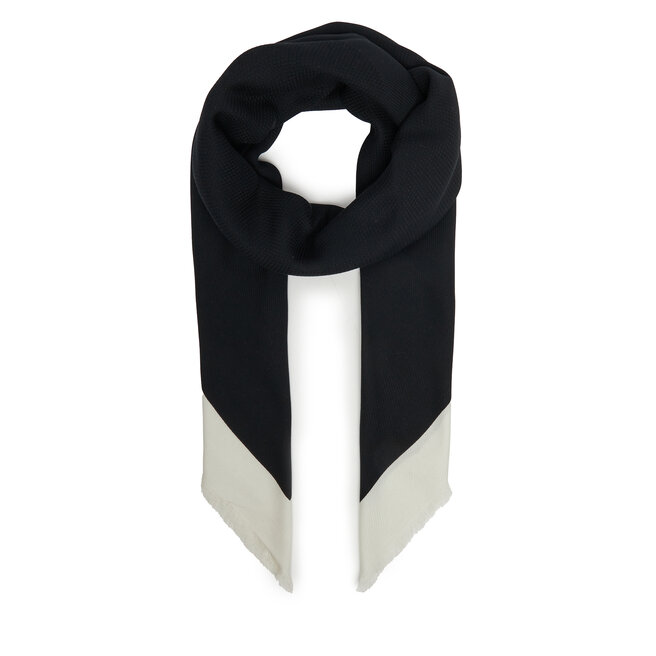 Szal Calvin Klein Bold Logo - Czarny