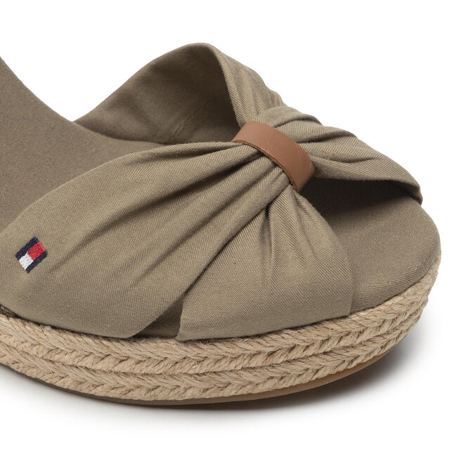 Tommy Hilfiger Espadrilles Tommy Hilfiger Basic Open Toe High Wedge FW0FW04784 Woodridge GXR