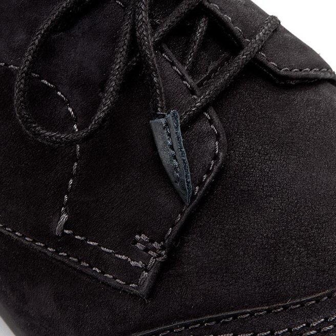 Tamaris Oxford cipők Tamaris 1-23203-25 Black 001