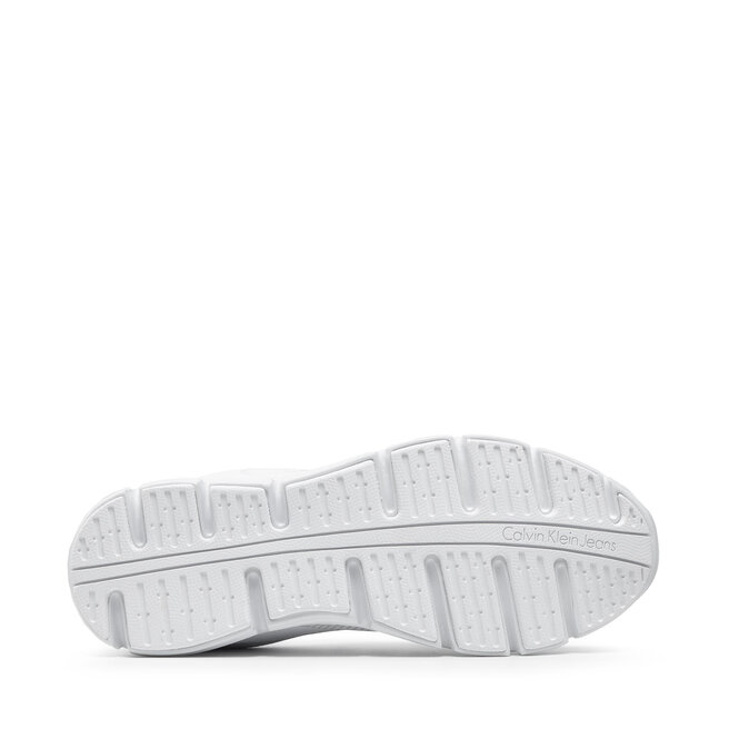 baskets runner sneaker lace up 0086 black bright white