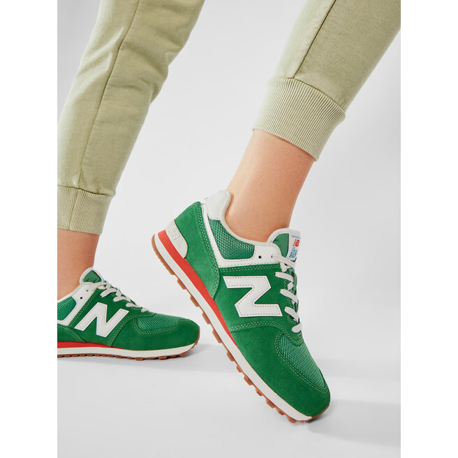 Laisvalaikio batai New Balance GC574HE2 Žalia • Www.eavalyne.lt