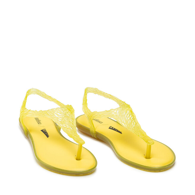 Melissa Sandaler Melissa Campana Flow Sandal Ad 54047 Yellow 32985
