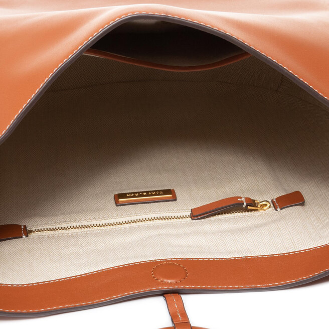 Tory burch miller top hobo aged camello