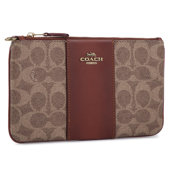 Coach Borsetta Coach Cbk Cnv Sig ml Wrl 32445 B4NQ4 Tan Rust